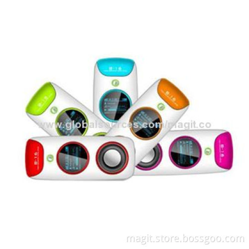 Flash MP3 Players with Radio, Two-color LCM Display and Loudspeaker
